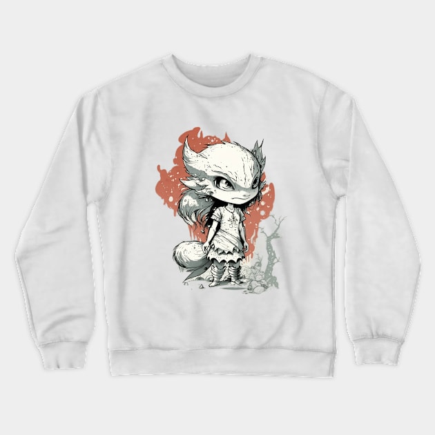 Mystical fantasy character. Crewneck Sweatshirt by AndreKENO